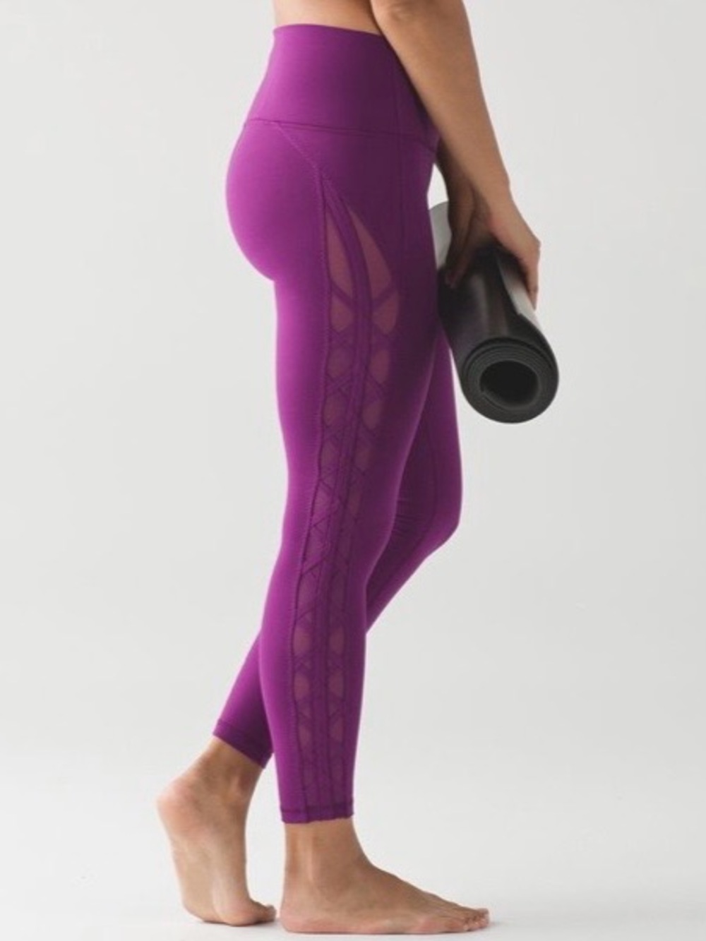 Lululemon High Times Pant (Rhythm) Chilled Grape